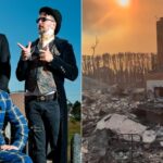 1-11-25 AN, Primus, Larry LaLonde, Home Burnt, LA Fires, Photo by Larry, Collage