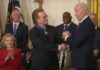 U2 Singer Bono Gets Emotional With President