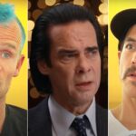 3-13-25 AN, Nick Cave, Flea, Anthony Kiedis, RHCP, Collage