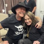 7-23-25 AN, James Hetfield, Ozzy Osbourne, Back to the Beginning, Backstage After Show, 7-5-25, Credit Ozzy
