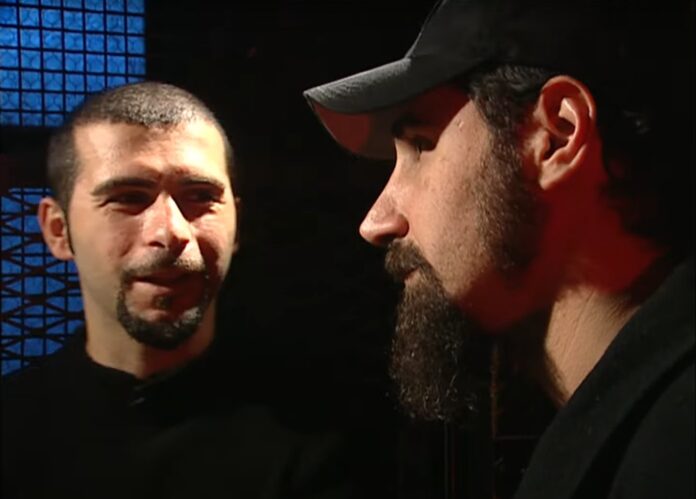 8-3-25 AN, John Dolmayan, Serj Tankian, System of a Down, YT Screenshot, Cropped 7x5