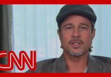 Brad Pitt Spotted At World Series With Rock Hall of Famer