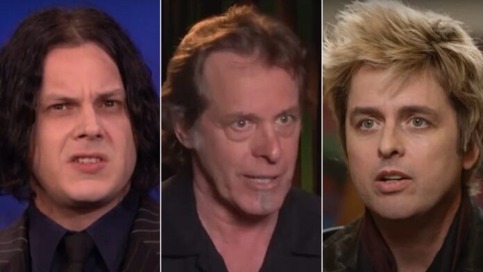 1-3-26 AN, Jack White, Ted Nugent, Billie Joe Armstrong, Collage