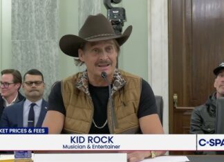 Kid Rock Pulls A Pearl Jam In Congress