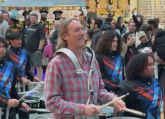 Tool Drummer Joins High School Marching Band