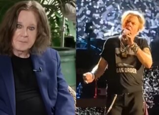 Ozzy Osbourne Replaced Guitarist Due To Axl Rose ozzy osbourne axl rose