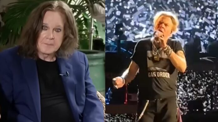 ozzy osbourne axl rose