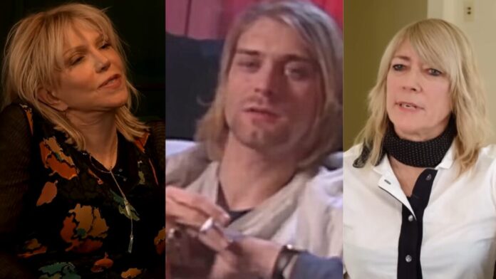 kurt cobain kim gordon courtney love