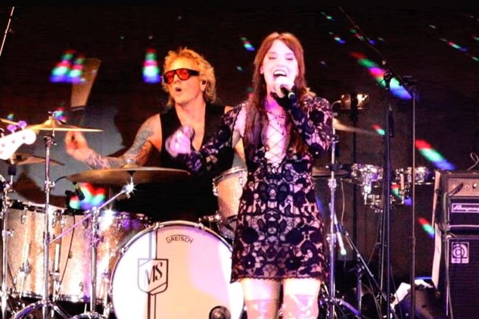 9-20-26 AN, Lzzy Hale, Matt Sorum, Live, Palm Springs, 3-2-26, YT Screenshot, Cropped 3x2